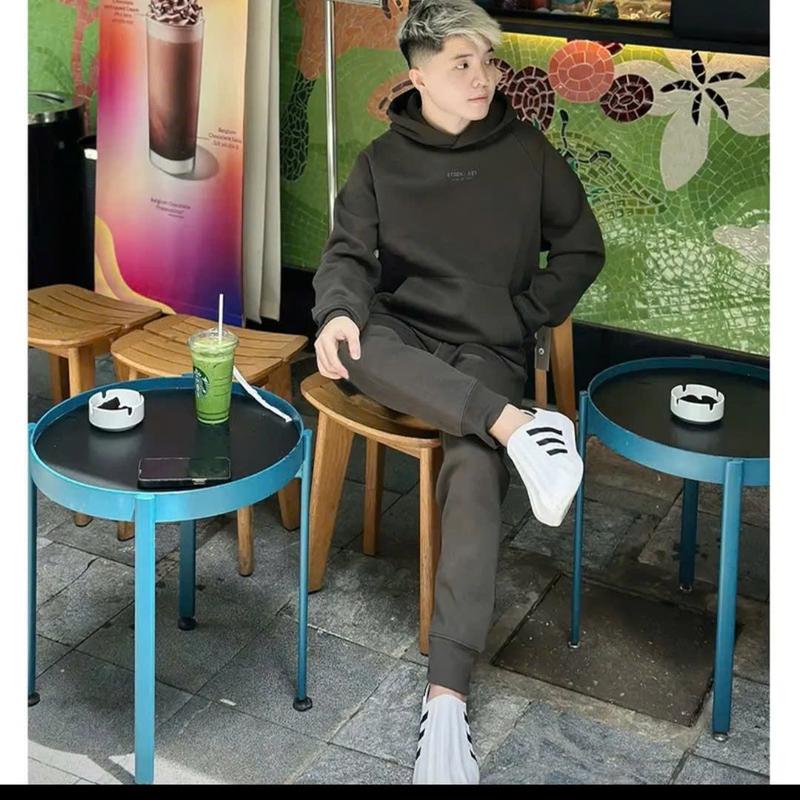[ Xả Kho Đón Tết ] Bộ Hoodie Ẹt : Chất Nỉ Chân Cua Dày Dặn . New 2024 Nam 4