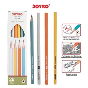 (1pack) Pensil Pencil Joyko P-125 2B 1 Box 12 Pcs
