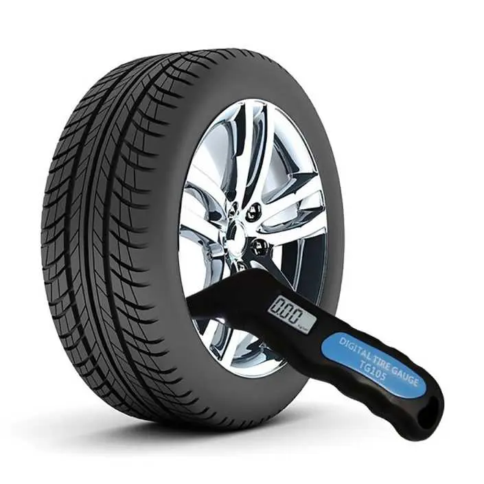 Alat ukur Tekanan Angin Ban Mobil Digital Tire Pressure Gauge TG105