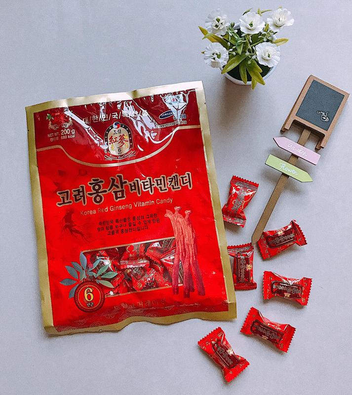   COMBO 2 GÓI  Kẹo Hồng Sâm Vitamin Dream 200G - Kẹo Ngậm Thơm Miệng - Kẹo Sâm Hàn Quốc - Ăn Vặt Snack 