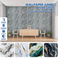 Gambar Wallpaper Dinding Motif Vinyl Marble Foam Roll Sticker Kamar Dekorasi 120CM X 280CM - ZY27-280cm dari inovasi wallpaper Kota Administrasi Jakarta Barat 5 Tokopedia