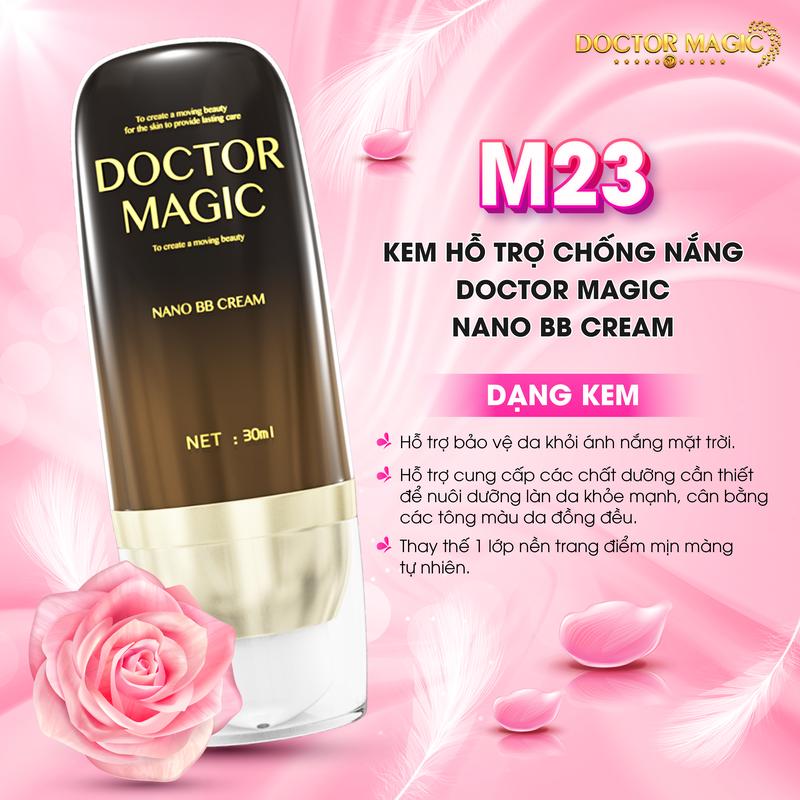 M23 - Kem Hỗ Trợ Chống Nắng Doctor Magic - 30ml