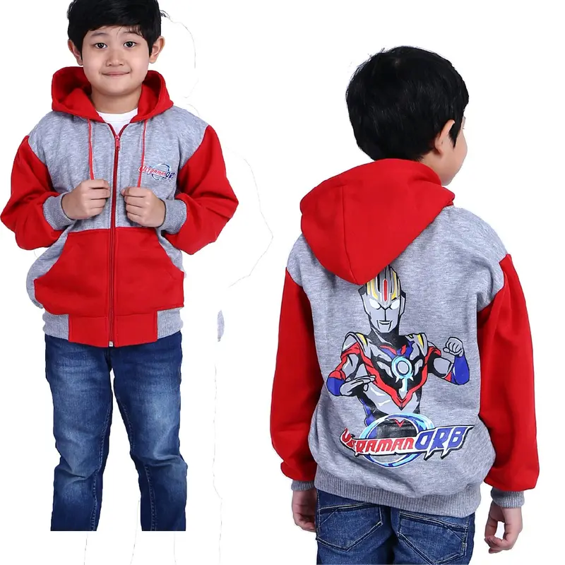 Jaket Anak Laki-laki Karakter Ultraman Untuk Usia 2-10 Tahun Distro Perempuan 0