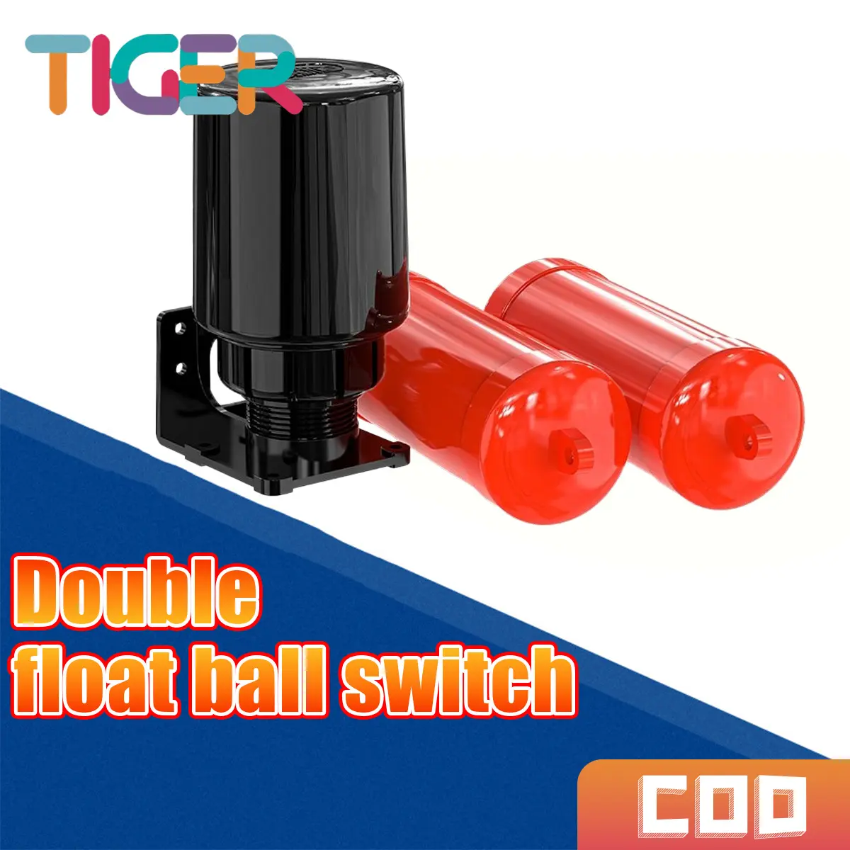Adjustable Liquid Level Control Double Float Stringed Switch Suspension ...