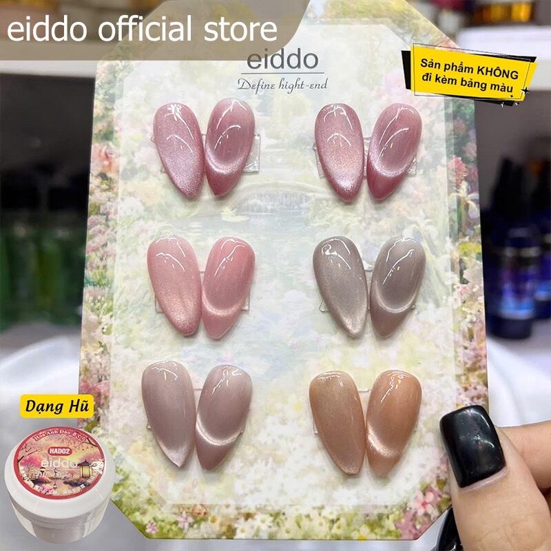{EIDDO NAILS} - Set 6 Hũ Gel Mắt Mèo Hoa Anh Đào - Set Gel Mắt Mèo Ánh Trăng Eiddo 6 Hũ Hottrend - Sơn Gel Mắt Mèo Sang Chảnh Hot Hit Dành Cho Nữ