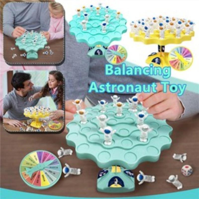 Pelat Keseimbangan Astronot/Mainan Astronot Keseimbangan/Mainan Edukasi Anak/Permainan Papan Untuk Melatih Pemikiran Logis Dan Konsentrasi Board Games Toys 9