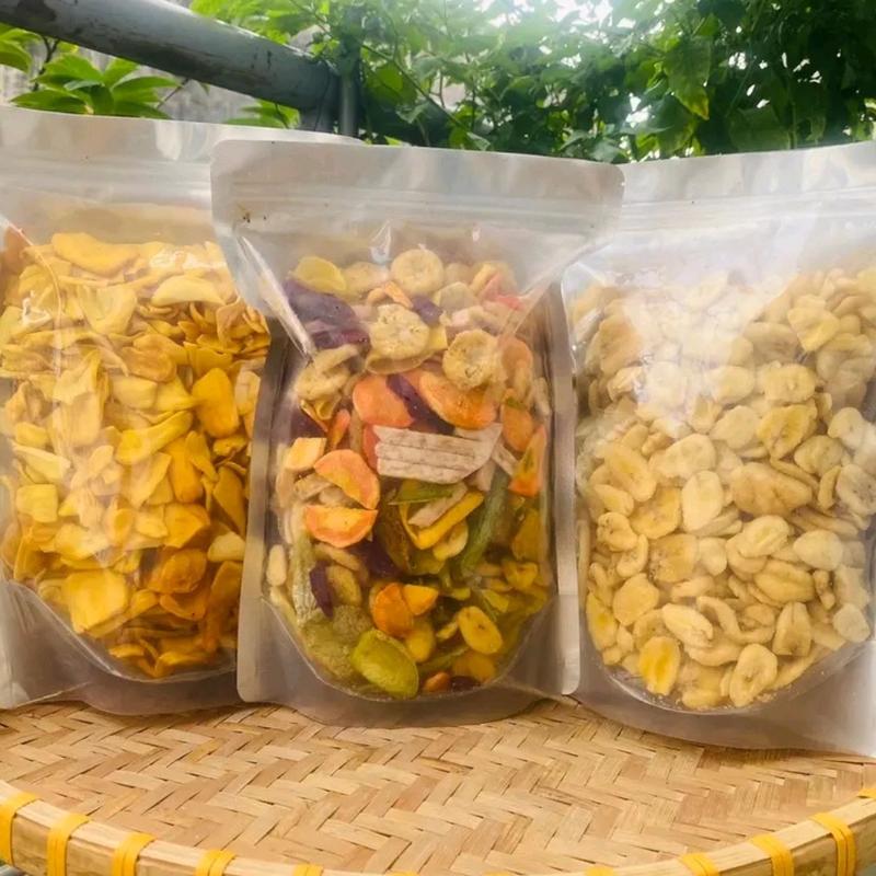 Combo 3 Túy  1,5 ký   1 mít vỡ +1 trái cây vỡ + Chuối sấy vỡ 