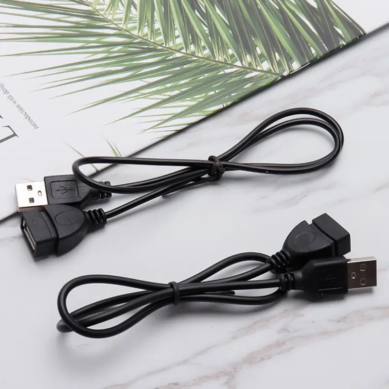 Cáp mở rộng cáp USB 2.0, Dây truyền dữ liệu có dây 0,6m / 1m / 1,5m, Tốc độ cực cao, Thích hợp cho máy chiếu hiển thị, Cáp mở rộng dữ liệu 4