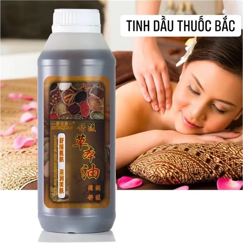 Tinh dầu thuốc bắc, dầu masaage đông y cổ vai gáy 8