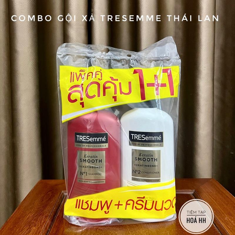￼Combo Dầu gội và Dầu xả Tresemme Thái Lan 370ml
