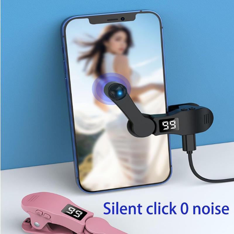 Smart Automatic Screen Clicker Tapper, Continuous Finger Gadget Fast Click Simulation for iPhone for iPad Smart Phone Device Live Streaming Apps Video Live Broadcasts Reward Likes Tasks Games Shopping 5