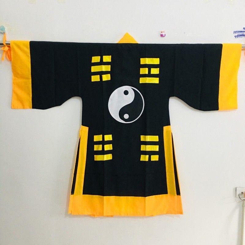 Product Introduction of Trang Phục Đạo Giáo, Trang Phục Lễ Phục, Trang Phục Halloween, Phong Cách Võ Thuật Cổ Đại, Quần Áo Pháp, Quần Áo Kinh Koran Chuyện phiếm Baiji, Lin Zhengying, Màu Vàng 18
