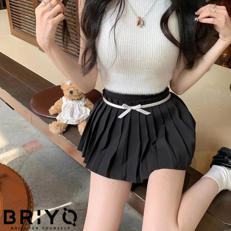 [ Xả Kho ]Chân Váy Xếp Ly Nữ Chất Vải Không Nhăn Cao Cấp Briyo CV06 Quần Voi