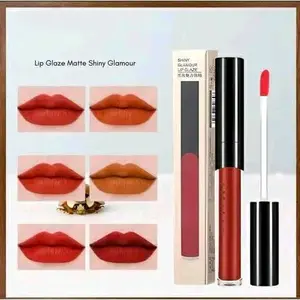 Lipstik Matte Velvet Lip Glaze Shiny Glamour 1063 Lip Gloss Lipstick 6 Colors Waterproof SV002