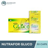 Gambar Nutrafor GLUCO 30 Kapsul - Suplemen Diabetes / Kencing Manis dari Apotekmandjurofficial Kota Administrasi Jakarta Pusat 1 Tokopedia