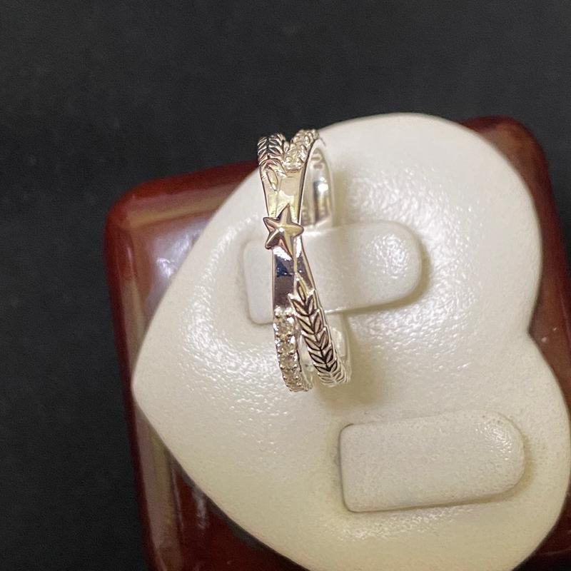 (Mẫu mới) Nhẫn nữ 2 lúa hậu phương công an bộ đội 1