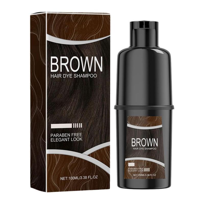 Product Introduction of Dầu Gội Nhuộm Tóc Thảo Dược Tự Nhiên, 100ml, Dầu Gội Màu Tóc, Cho Tóc Gary, Nâu Đậm Và Đen, Mã L3E5 38