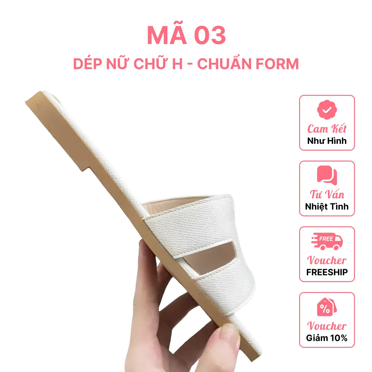 Mã 03 -  Dép nữ, dép lê nữ quai ngang - Dép nữ chữ H (chuẩn size) siêu êm - bền - đẹp-Form chuẩn chân!!! Ngoài trời DéP Shoes GiàY Jean vừa [gợi ý]đen dép  chữ dép  chữ h