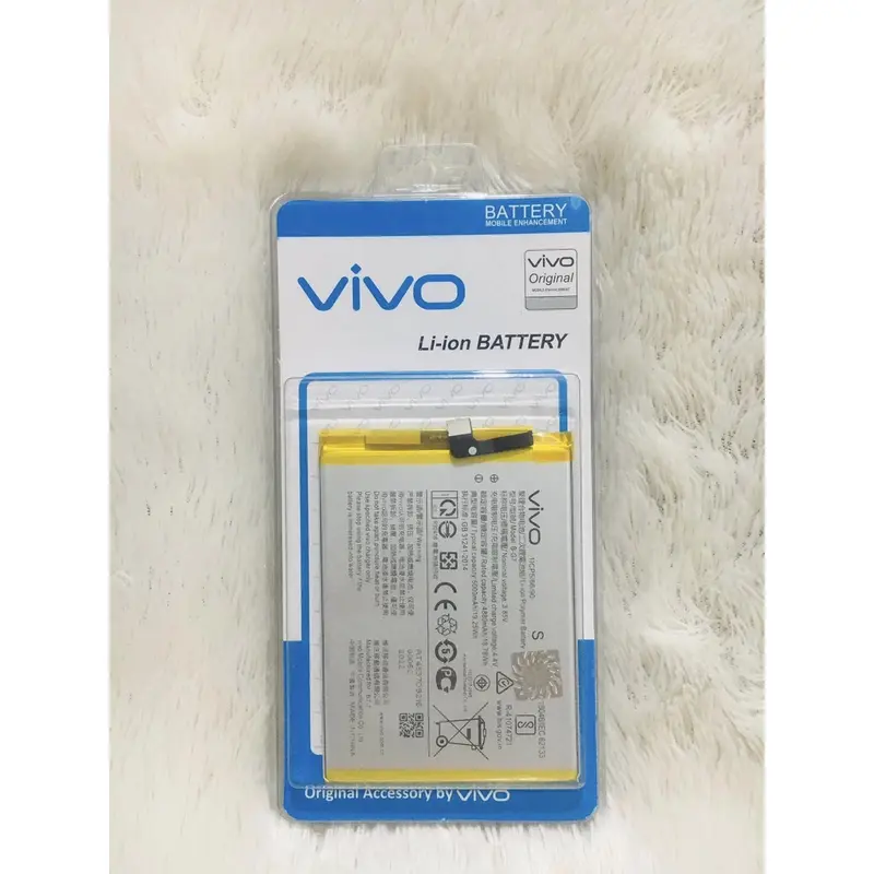 Baterai Vivo Y12 Y12i Y15 2019 Y17 2019 Z1 Pro BK-B-G7 5000Mah original 99% Package Mika 6