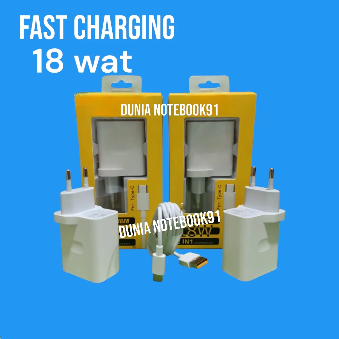 CHARGER CASAN REL NARZ 50 50A PRIME 18W FAST CHARGING USB TYPE C Cable Kabel