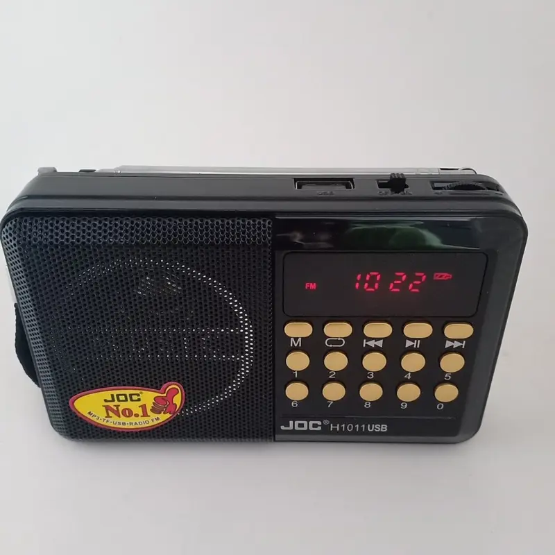 Speaker Mp3 JOC H1011 bluetooth USB - Radio Untuk Murotal- Radio Fm Portable 6