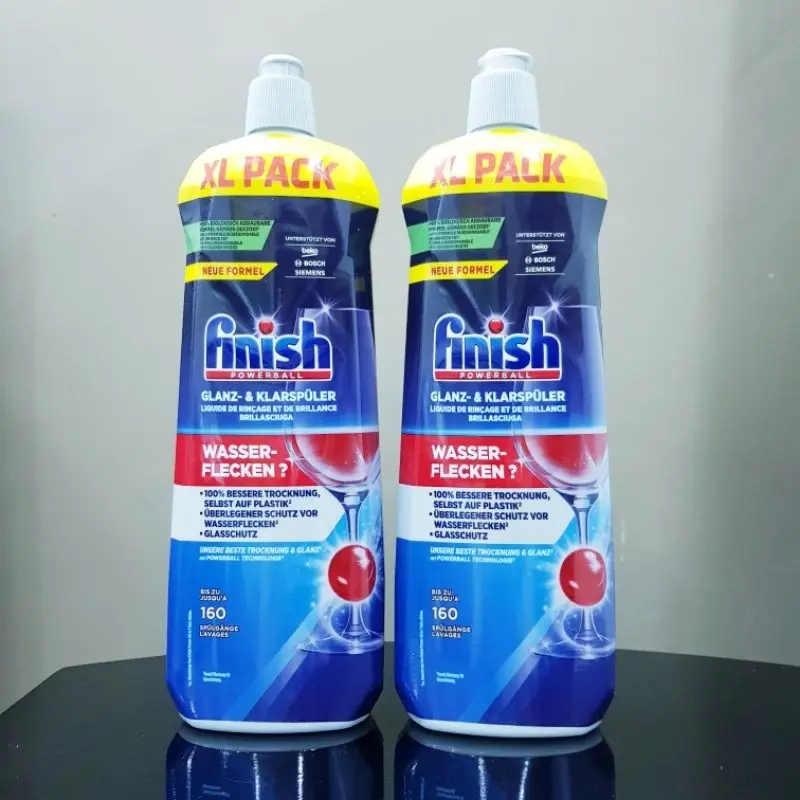 Nước làm bóng Finish 800ml XL PACK Dùng cho máy rửa bát - ĐỨC 6