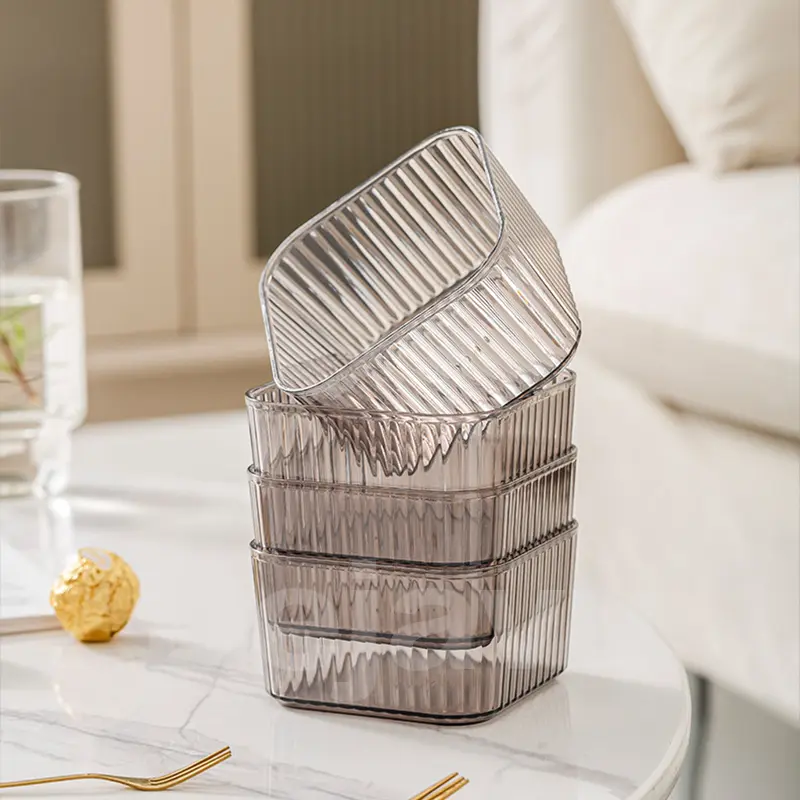 Dejavu Toples Set Penyimpanan Makanan Saji Dengan Nampan Tempat Cemilan Toples Snack Tray Kue Storage Jar With Tray HSB663 7
