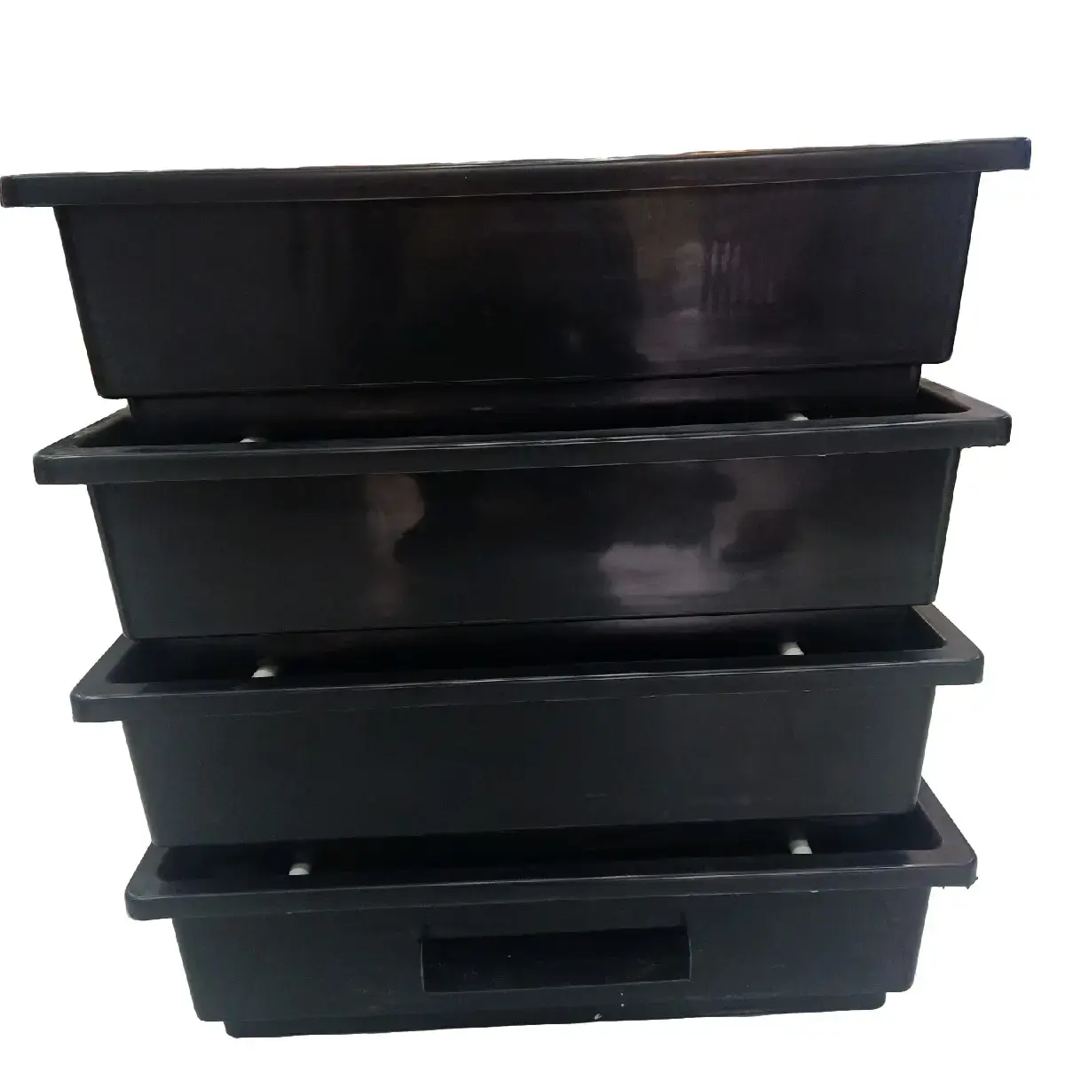 Baki loc hồ cá Lọc giàn mưa đen 48x20x16cm [1 khay]