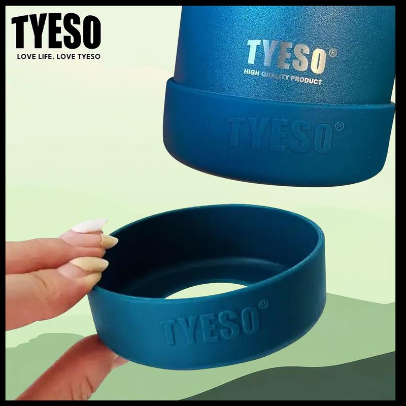 TYESO Original Protective Silicone Boot Cover Food Grade Material  BPA Free - Perfect Fit for Drinkware Cup Bottles Mug and Tumblers | 7.5cm & 8.5cm Diameter 4