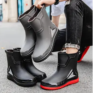 Pakai -hormat Sepatu Boots Pria Import Premium Bots Premium Quality Fashion Boot Terkini Korean Style Sneakers Dapur Di Luar Ruangan