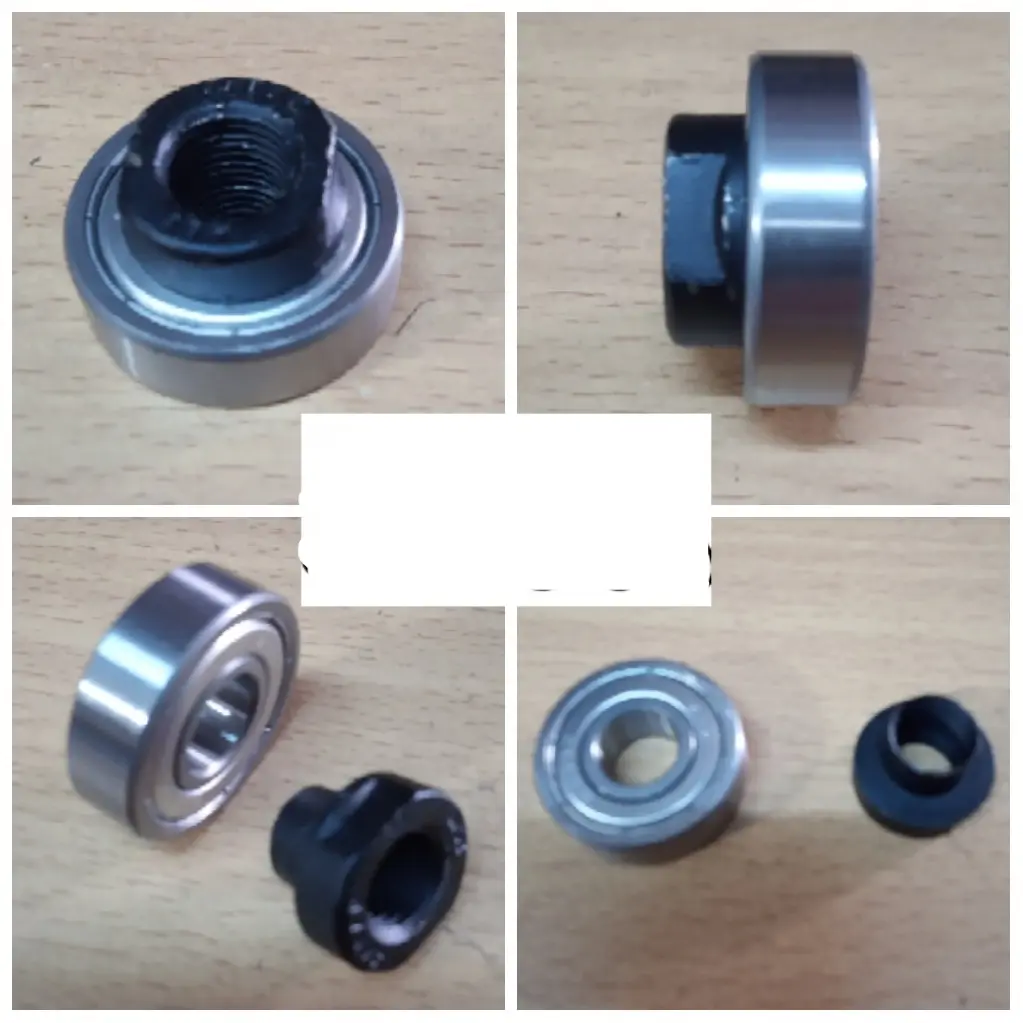 Bearings / KONES hub / knap roda sepeda depan belakang untuk as 15 Model MUR kones bubut + bearing6000 kones bubut Japan Bearing Klaker/Hub Laher As 3/8 Kunci 15 depan belakang