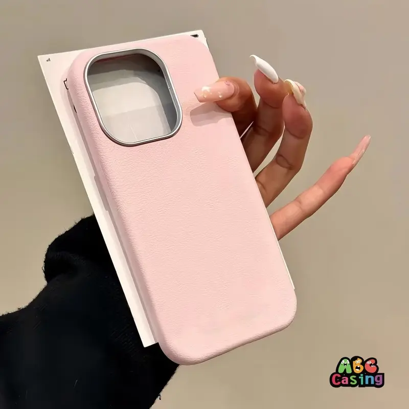 Casing Hp Untuk Samsung A15 A05 A05S A14 A35 A10s A04E A20S A04 A25 A12 A13 A03S A54 A32 A33 A55 A22 A24 A51 A34 M12 A31 A02S A03 A20 A30 A11 A23 A04S A50S A53 A52 A50 A21S A03 Core A30S A52S mewah nuansa kulit tekstur kulit Sederhana warna solid Case 3