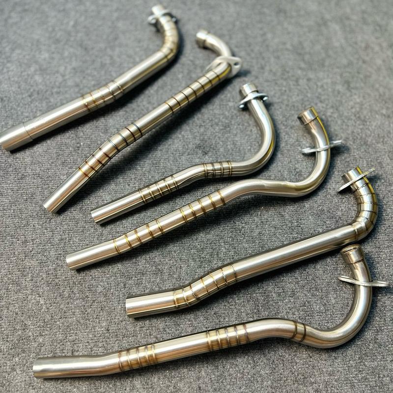 Cổ Pô Inox 304 Hàn Pô Zin Tích Sâu Vân Titan Wave/Dream - Future - Sirius Phụ Tùng Phụ Kiện