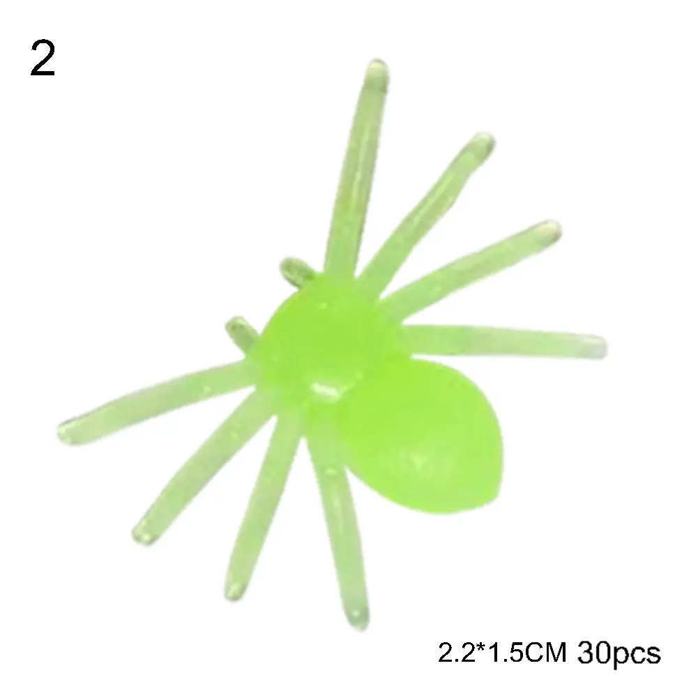 Đồ Chơi Nhện Mini Thực Tế Bằng Nhựa, Byoqqwg, 30 Cái / Bộ, Đồ Trang Trí Đạo Cụ Tiệc Halloween