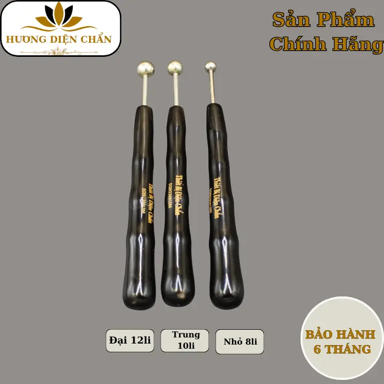Chày Sừng Bi Bạc Diện Chẩn - Cạo Gió - Đánh Hàn - Dụng Cụ Diện Chẩn