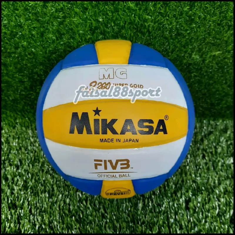 (BAYAR DI TEMPAT) BOLA VOLI MIKASA TERMURAH / FREE POMPA PENTIL&JARING 1