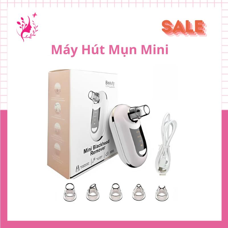 Máy Hút Mụn Mini 3 Cấp Độ Cầm Tay, Máy Tích Điện Siêu Khỏe Hút Sạch Mụn Cám Mụn Đầu Đen Chính Hãng Women