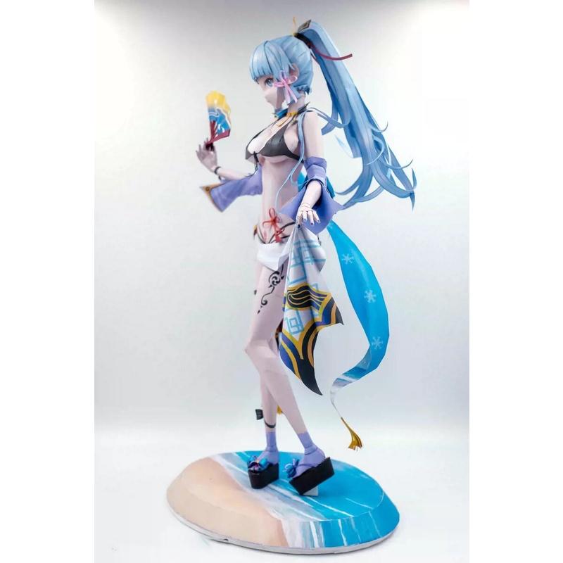 Mô hình giấy anime girl Kamisato Ayaka Bikini/Swimsuit  Anime Game [Genshin Impact] 5