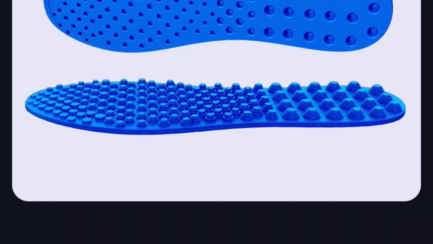 [COD]Sol Kaki Pijat Titik Akupresur 5D untuk Pria dan Wanita - Lembut, Elastis, Redam Guncangan, Bernapas, Serbaguna, Nyaman, Pijat Tapak Kaki, Sol Pijat dengan Titik-Titik