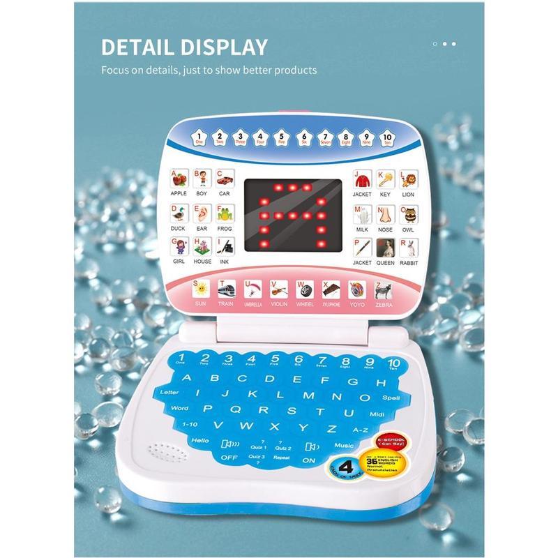 Kid Learning Device Learning Machine Laptop Computer Child Electronic Preschool Language ...