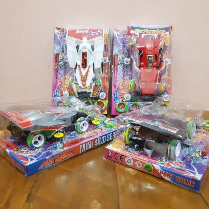 Tamiya Mini 4WD Super Speedy Car Racer Mainan Anak Mobil Balap 3