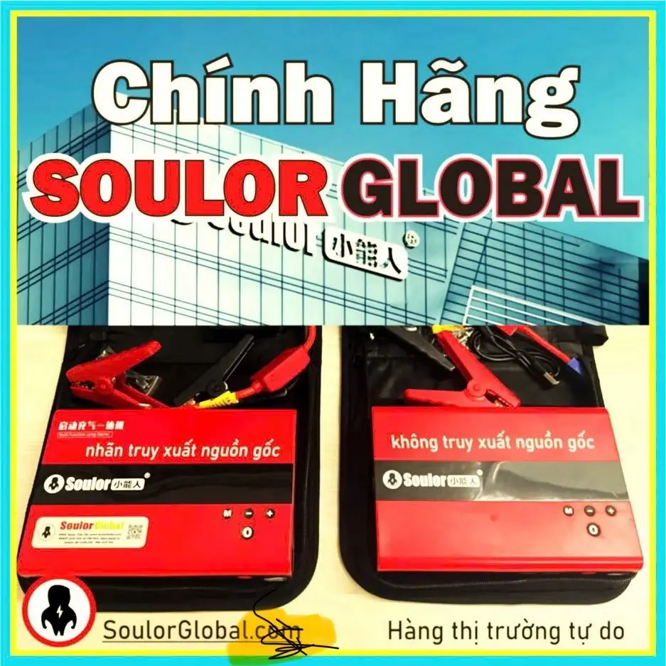 KÍCH NỔ ÔTÔ hãng SOULOR VIETNAM đa năng 4 in 1