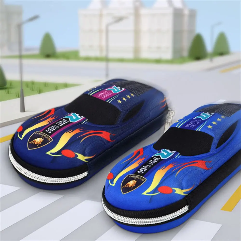 New Car Pencil Box Waterproof Large Capacity Pencil case for Boys EVA Materials Pen Case Multifunction Stationery Box Shcool