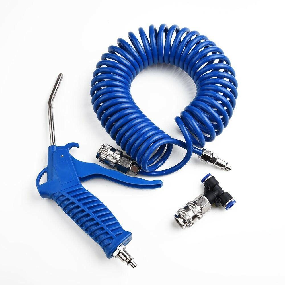 Blow Gun Pneumatic Combination Dust Blowing Kit With Recoil Pipe Blower ...