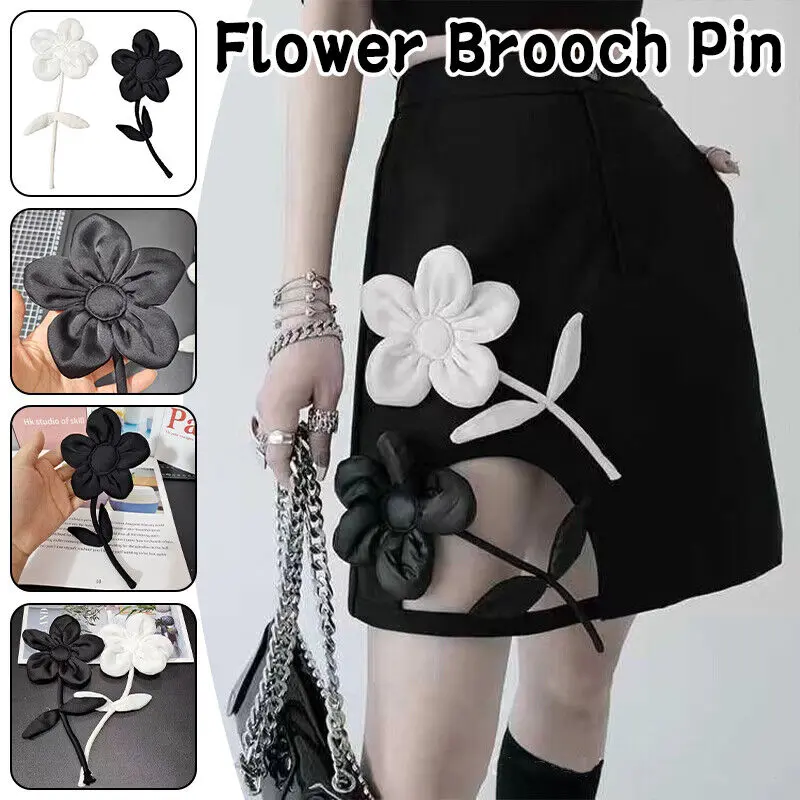 Women Vintage Exaggerated Sunflower Large Brooch Pin Clothing Jewelry Accessory
