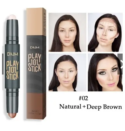 DNM 2IN1 CONTOUR HIGHLIGHTER STICK BRONZE HIGHLIGHT FACE STICK