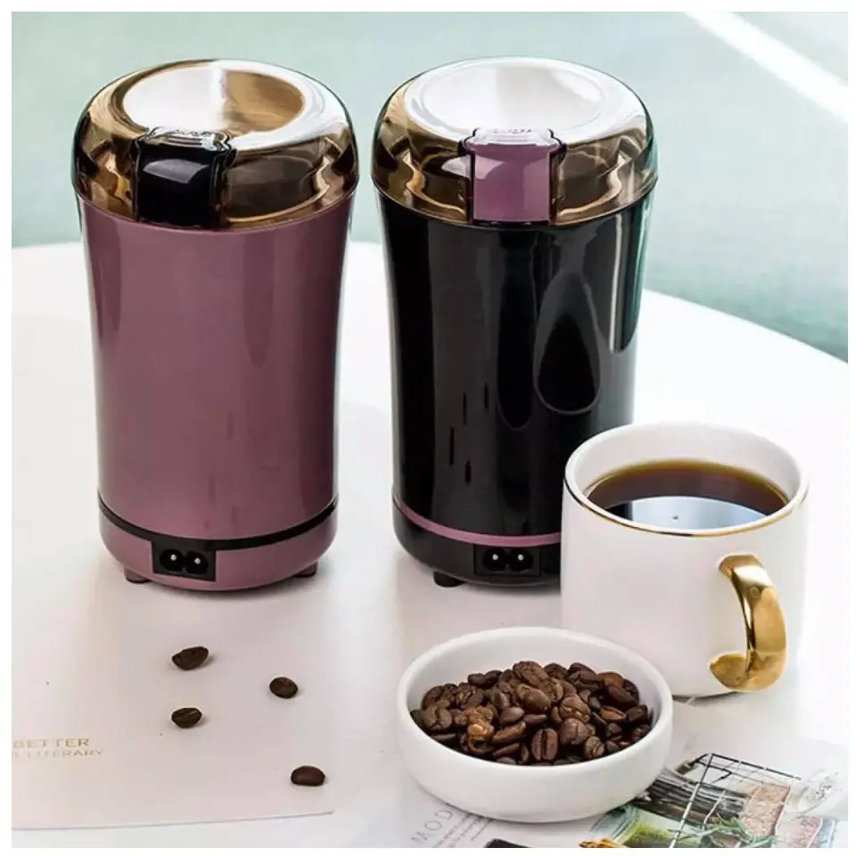 Máy Nghiền Bột Ngũ Cốc Đa Năng Siêu Tốc - Xay Caffe, Ngũ Cốc, Bột, Gia Vị - Máy Xay Gia Vị, Máy Xay, Máy xay Nghiền Bột Ngũ Cốc khô mini, Máy Xay Mini Cầm Tay