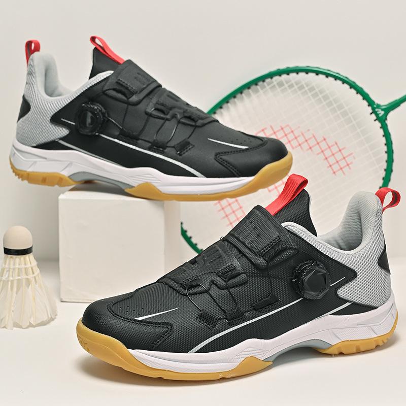 Product Introduction of In Stock Professional Badminton Shoes Tennis Shoes Volleyball Shoes Table Tennis Ball Shoes Direct Supply New Badminton Shoes Men's and Women's Professional Volleyball Shoes Non-Slip Training Shoes Shock Absorption Table Tennis Ball Shoes 12