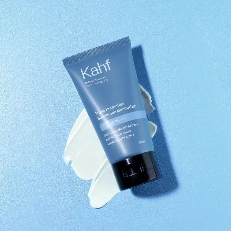 Kahf Face Wash All Varian 100ml - Kahf Facial Wash - Sabun Muka Pria - Sabun Cuci Muka Pria - Perawatan Wajah Pria Non Alkohol coffee exfoliating membersihkan  mencerahkan Scrub Hitam Komedo Laki Moisturizer Kotoran Kusam sabun  mukapria 8