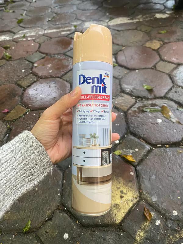 CHAI XỊT VỆ SINH NỘI THẤT GỖ DENKMIT CHAI 400ML LÀM SẠCH VÀ LÀM SÁNG BỀ MẶT GỖ, NGĂN NẤM MỐC, MỐI MỌT 0